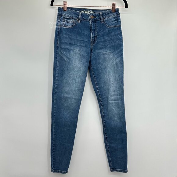 Rewash High-Waisted Skinny Ankle Jeans Size 7 - Picture 1 of 5